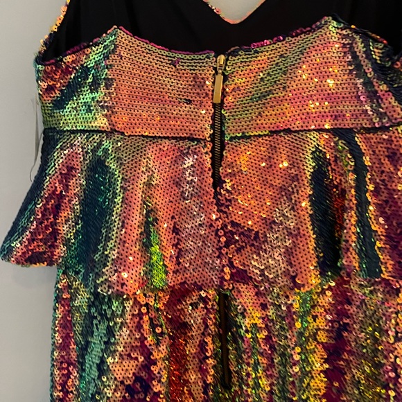 Zara Basic woman’s sequin mini dress - Picture 11 of 13